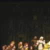 Actors (Center L-R) Gibby Brand, Mary Gordon Murray, James Coco and Stephen Berger with cast in a scene from the revival of the Broadway musical "Little Me." (New York)