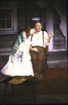 Actors Madeleine Potter and Josef Sommer in a scene from the Off-Broadway play "Lydie Breeze." (New York)