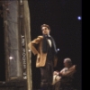 Actors (L-R) Peter Evans & Ellis Rabb in a scene fr. the Off-Broadway play "A Life in the Theatre." (New York)