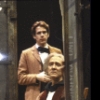 Actors (L-R) Peter Evans & Ellis Rabb in a scene fr. the Off-Broadway play "A Life in the Theatre." (New York)