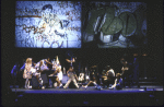 Actors in a scene from the Broadway musical revue "Rock 'n Roll! The First 5,000 Years." (New York)