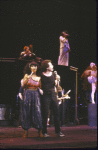 Actress Jenifer Lewis (L) with cast in a scene from the Broadway musical revue "Rock 'n Roll! The First 5,000 Years." (New York)