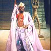 Actor Ira Hawkins in a scene fr. the Broadway musical "Timbuktu!." (New York)