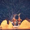 Actors (L-R) Obba Babtunde & Luther Fontaine in a scene fr. the Broadway musical "Timbuktu!." (New York)