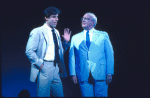 Actors (L-R) Jeff McCarthy and Richard Woods in a scene from the Broadway musical "Smile." (New York)