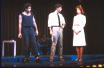 Actors (L-R) Michael O'Gorman, Jeff McCarthy and Marsha Waterbury in a scene from the Broadway musical "Smile." (New York)