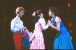 Actresses (L-R) Ruth Williamson, Cheryl-Ann Rossi and Marsha Waterbury in a scene from the Broadway musical "Smile." (New York)