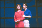 Actors Marsha Waterbury and Jeff McCarthy in a scene from the Broadway musical "Smile." (New York)