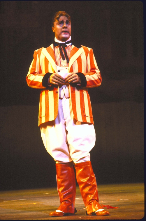 Actor Nathan Lane in a scene from the Broadway musical "Wind in the