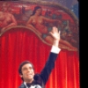 Actor Cliff Gorman as comedian Lenny Bruce in a scene from the Broadway play "Lenny." (New York)