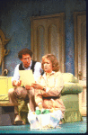 Actors Barbara Andres and Ralph Bruneau in a scene from the Broadway musical "Doonesbury." (New York)