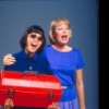 Actresses (L-R) Elizabeth Sung and Marin Mazzie in a scene from the National tour of the Broadway musical "Doonesbury." (New York)