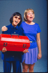 Actresses (L-R) Elizabeth Sung and Marin Mazzie in a scene from the National tour of the Broadway musical "Doonesbury." (New York)