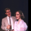 Actors Patricia Angelin and William Anton in a scene from the Off-Broadway revival of the play "The Glass Menagerie." (New York)