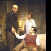 Actors (L-R) Gwyllum Evans, Barbara Bryne and Brad Davis in a scene from the replacement cast of the Off-Broadway revival of the play "Entertaining Mr. Sloane." (New York)