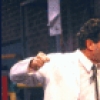 Actors Christine Estabrook and Thomas G. Waites in a scene from the WPA Theatre's production of the Off-Broadway play "North Shore Fish." (New York)