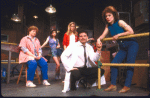 Actors (L-R) Michelle M. Faith, Laura San Giacomo, Elizabeth Kemp, Thomas G. Waites and Christine Estabrook in a scene from the WPA Theatre's production of the Off-Broadway play "North Shore Fish." (New York)