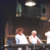 Actresses (L-R) Cordelia Richards, Mary Klug, Wendie Malick, Elizabeth Kemp, Laura San Giacomo and Christine Estabrook in a scene from the WPA Theatre's production of the Off-Broadway play "North Shore Fish." (New York)