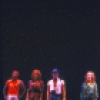 Actors (L-R) Eugene Fleming, Mindy Cooper, Danny Herman, Valerie Wright, Deborah Roshe, Herman Sebek, Cynthia Onrubia and Scott Wise in a scene from the National tour of the Broadway musical "Song and Dance." (Fort Worth)