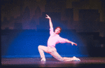 Actor Bruce Falco in a scene from the National tour of the Broadway musical "Song and Dance." (Fort Worth)