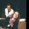 Actors Liv Ullmann and Harold Pinter in a scene from the revival of Pinter's play "Old Times." (St. Louis)