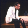 Actors Nicola Pagett and Harold Pinter in a scene from the revival of Pinter's play "Old Times." (St. Louis)