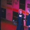 Actress Gwen Verdon (L) bowing at 100th birthday tribute to legendary Broadway director George Abbott, "Happy Birthday, Mr. Abbott!." (New York)