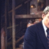Actors (L-R) Brian Murray and Barnard Hughes in a scene from the Broadway play "Da." (New York)