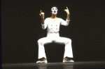 Mime Marcel Marceau in a scene from his Broadway evening "Marcel Marceau on Broadway." (New York)