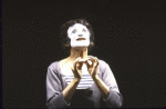 Mime Marcel Marceau in a scene from his Broadway evening "Marcel Marceau on Broadway." (New York)