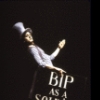 Mime Jonathan Lambert in a scene from the Broadway evening "Marcel Marceau on Broadway." (New York)