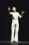 Mime Marcel Marceau in a scene from his Broadway evening "Marcel Marceau on Broadway." (New York)