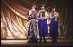 Actors (L-R) Mark Hamill, Mark Fotopoulos & Oliver Woodall in a scene fr. the Broadway musical "Harrigan 'n Hart." (New York)