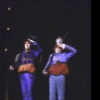 Actors (L-R) Harry Groener & Mark Hamill in a scene fr. the Broadway musical "Harrigan 'n Hart." (New York)
