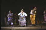 Actors (L-R) Amelia Marshall, Armelia McQueen & Clent Bowers in a scene fr. the Broadway musical "Harrigan 'n Hart." (New York)
