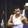 Actor Obba Babatunde (L) in a scene from the workshop of the revival of the Broadway musical "Golden Boy." (New York)
