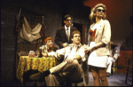 Scene from Off-Broadway production of "How Are Things in Costa del Fuego" (New York)