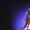 Actors Twiggy and Tommy Tune in a scene from the Broadway musical "My One and Only." (New York)