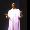 Actor Roscoe Lee Browne in a scene from the Broadway musical "My One and Only." (New York)