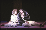 Actors Denny Dillon and Bruce McGill in a scene from the Broadway musical "My One and Only." (New York)