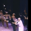 Married actors Sandy Duncan and Don Correia (Front) with cast in a scene from the replacement cast of the Broadway musical "My One and Only." (New York)