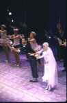 Married actors Sandy Duncan and Don Correia (Front) with cast in a scene from the replacement cast of the Broadway musical "My One and Only." (New York)