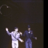 Actors (L-R) Don Correia and Charles "Honi" Coles in a scene from the replacement cast of the Broadway musical "My One and Only." (New York)