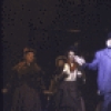 Actors (3R-R) George S. Irving, Dolores Wilson and Betty Ann Grove with cast in a scene from the Broadway musical "I Remember Mama." (New York)