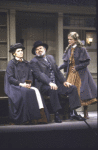 Actors (L-R) Liv Ullmann, George S. Irving and Kristen Vigard in a scene from the Broadway musical "I Remember Mama." (New York)
