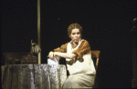 Actress Liv Ullmann in a scene from the Broadway musical "I Remember Mama." (New York)