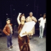 Actors (L-R) Ralph Carter, Debbie Allen, Virginia Capers & Ernestine Jackson in a scene fr. the Broadway musical "Raisin." (New York)