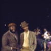 Actors (L-R) Ted Ross, Joe Morton, Elaine Beener & Walter P. Brown in a scene fr. the Broadway musical "Raisin." (New York)