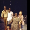Actors (L-R) Joe Morton, Ernestine Jackson, Vriginia Capers, Debbie Allen & Ralph Carter (Front) in a scene fr. the Broadway musical "Raisin." (New York)