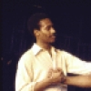 Actors Virginia Capers & Joe Morton in a scene fr. the Broadway musical "Raisin." (New York)